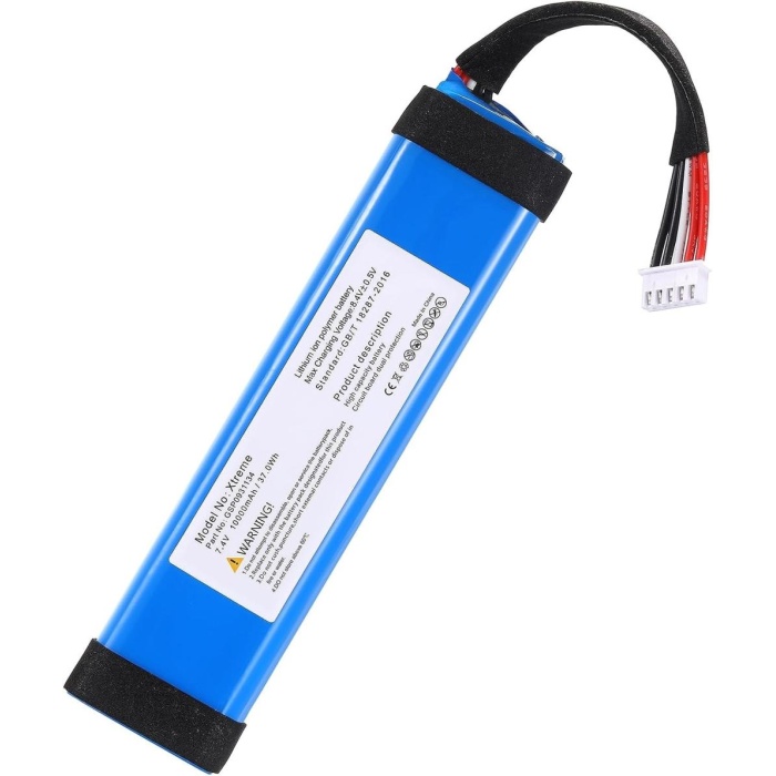 JBL Xtreme 1 uyumlu 7.4V 5000 mah Soketli Batarya