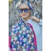 Papatya Desen Soft Şal