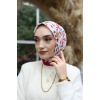 Çizgi Parça Desen Fresh Pamuk Eşarp