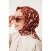 Leopar Desen Soft Eşarp