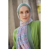 Zigzag Desen Soft Şal