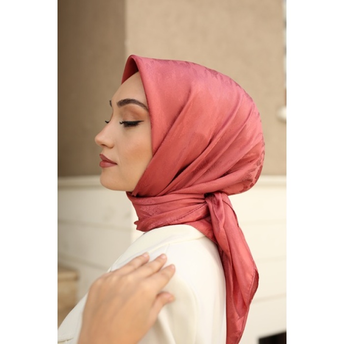 Kazayağı Desen Jakar Eşarp