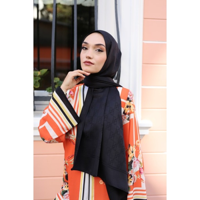 Siyah Seri Jakar Şal