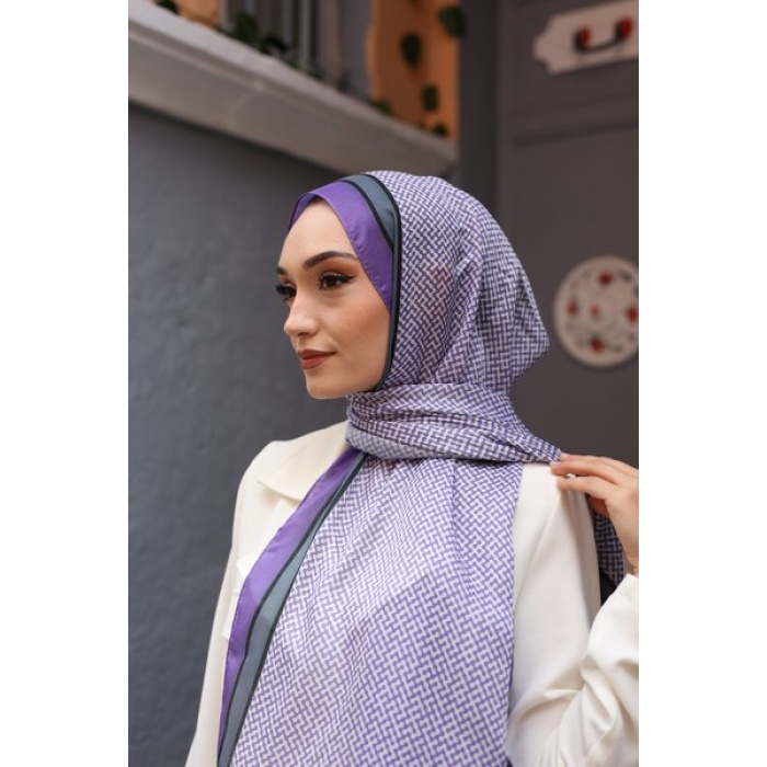 Kemik Desen Soft Şal