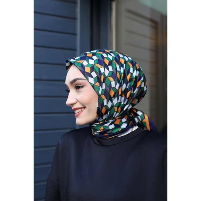 Geometrik Desen Soft Eşarp