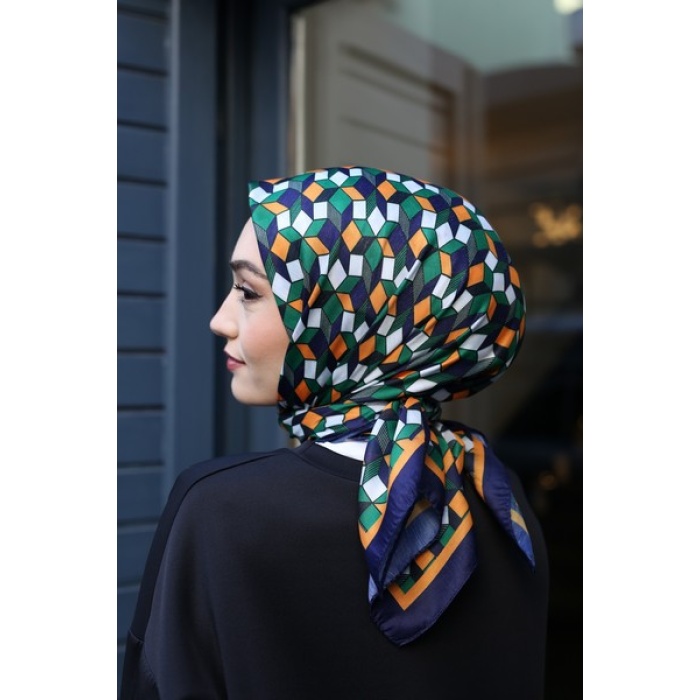 Geometrik Desen Soft Eşarp