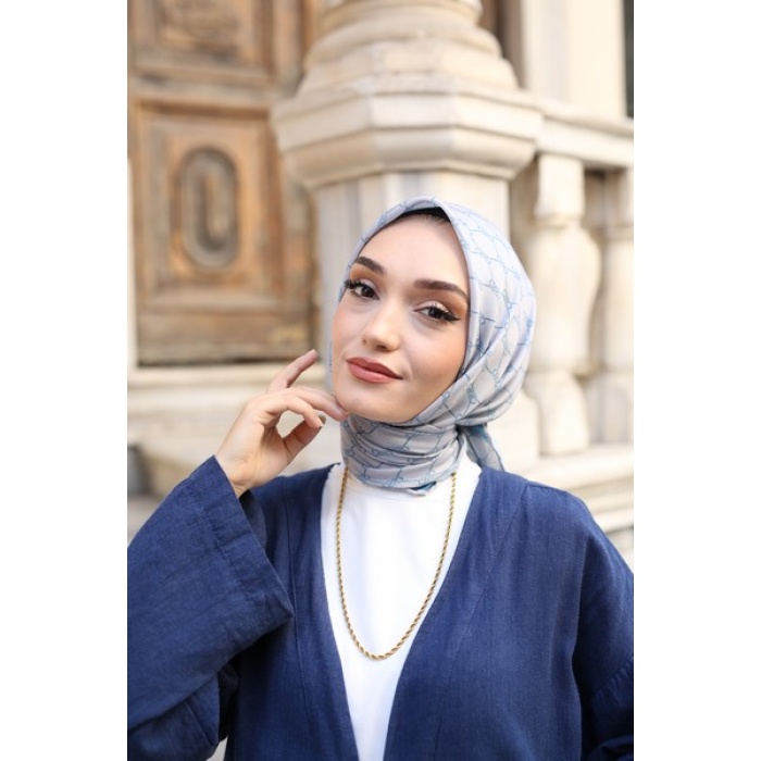 Bağ Desen Soft Eşarp