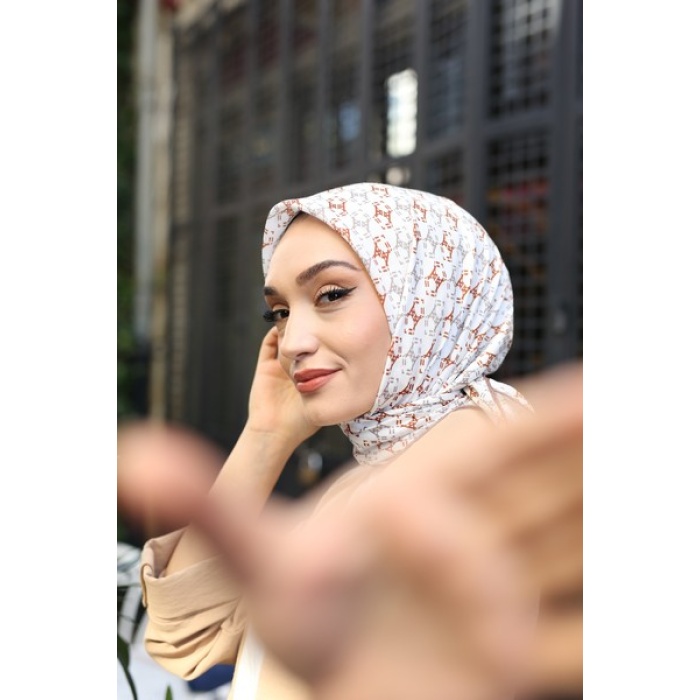 Mozaik Harmoni Desen Soft Eşarp