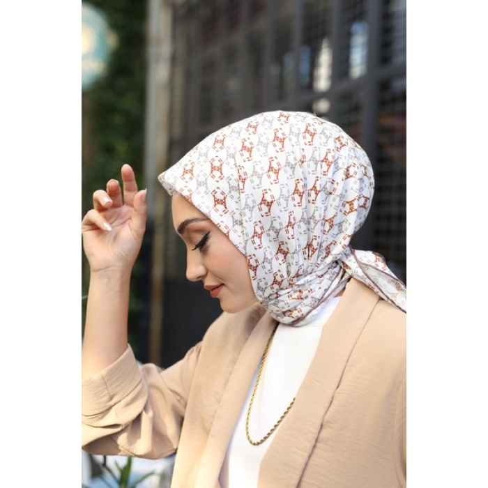 Mozaik Harmoni Desen Soft Eşarp