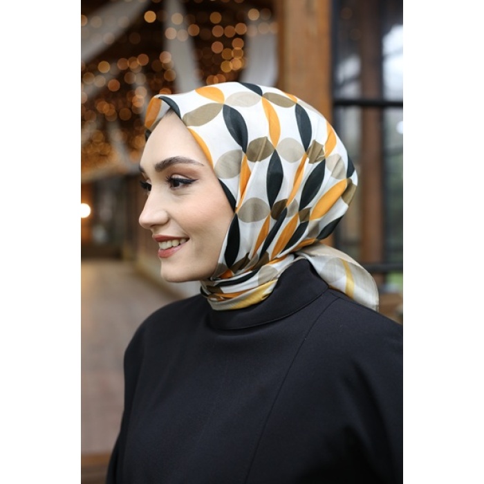 Defne Yaprağı Fresh Pamuk Eşarp