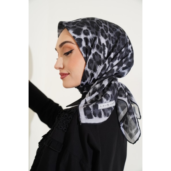 Leopar Desen Soft Eşarp