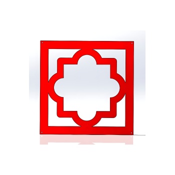 Seperatör-Modern Desenli Duvar Seperatörü 1 ADET 29x29 cm UZUN ÖMÜRLÜ KIRILMAZ, KOKU YAPMAZ ÜRÜN