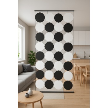 Seperatör-Modern Desenli Duvar Seperatörü CNC KESİM