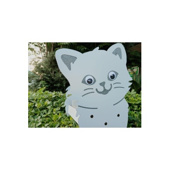 Saksı-Kedi Saksı Standı