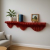 Parametrik Duvar Rafı-Modern Tasarım-CNC Kesim 100×17×30 cm