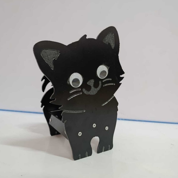 MİNİK KEDİ SAKSI STANDI