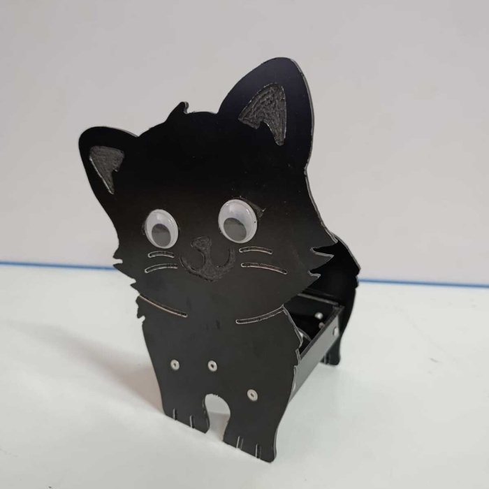 MİNİK KEDİ SAKSI STANDI