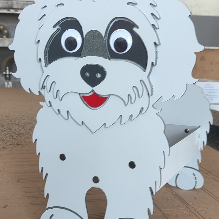 Köpek Saksı Standı Poodle Cins