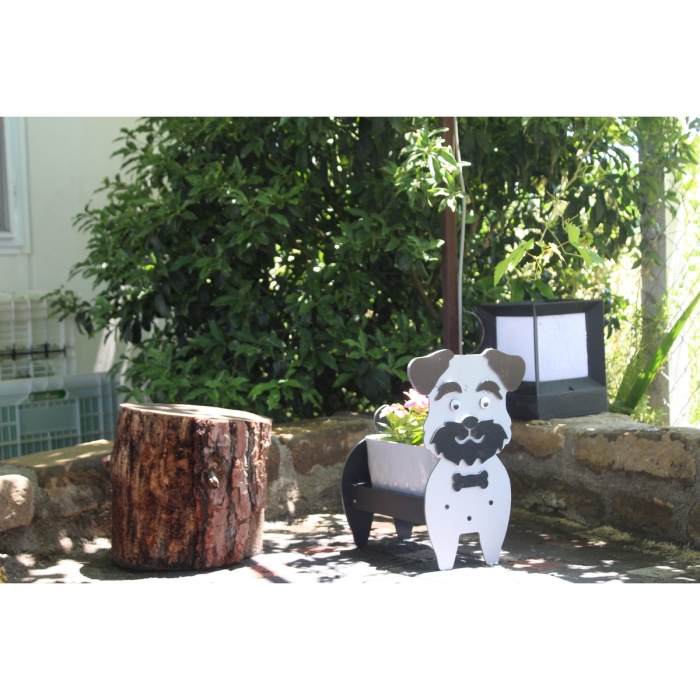 Köpek Saksı Standı