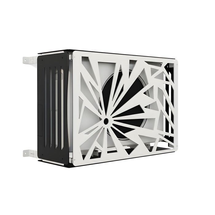 Kristal Dekoratif Kompozit Panel Klima Dış Ünite Kılıfı