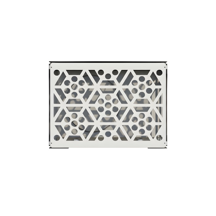 Altıgen Dekoratif Kompozit Panel Klima Dış Ünite Kılıfı