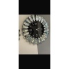60CM PİYANO SAAT CAMLI (GÜMÜŞ)