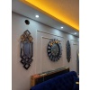80CM PİYANO SAAT CAMLI (GÜMÜŞ)