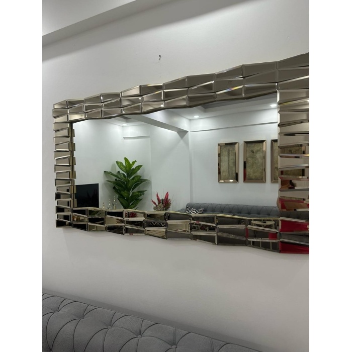 80*140CM BAKLAVA KONSOL AYNA (BRONZ)