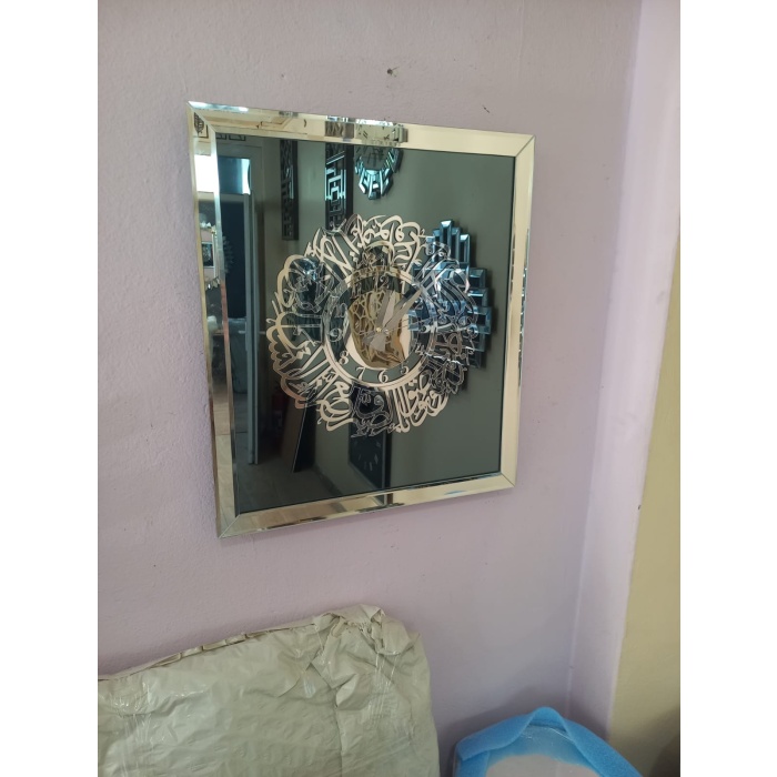 AYET AYNALI SAAT (GÜMÜŞ)