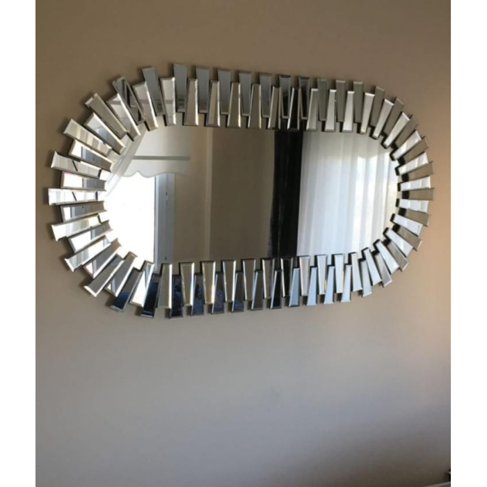 80*120CM ELİPS AYNA (GÜMÜŞ)