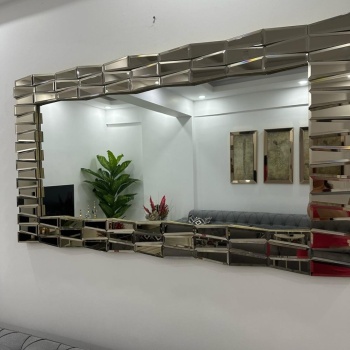 80*140CM BAKLAVA KONSOL AYNA (BRONZ)