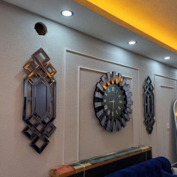 SİVRİ PANO 2LI (FÜME)