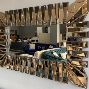 80*140CM YARASA KONSOL AYNA (BRONZ)