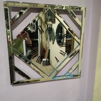 KARE ÜÇGEN SAAT (FÜME)