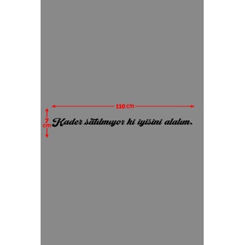 Oto Cam Yazı Sözleri Ticari-Servis-Dolmuş-Panelvan Uzun Sticker Model 9