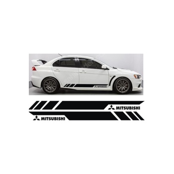 Mitsubishi İçin Uyumlu Aksesuar Yan Sport Sticker