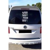 Kurtlar Vadisi Oto Arka Cam Sticker Set 40*20 Cm