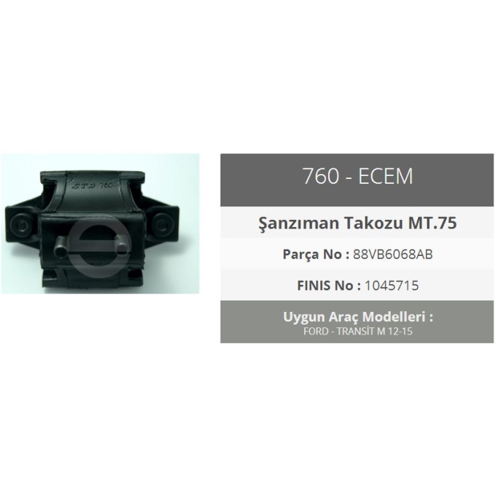 Şanzuman Takozu Ford Transit T15 1993-2001