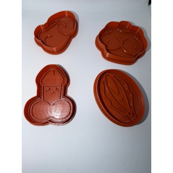 Penis & Meme Şeklinde Kurabiye Kalıbı – Mutfağın En Yaramaz Malzemesi!