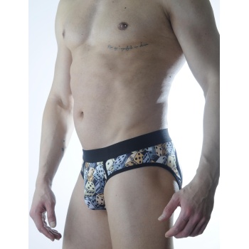 Erkek Fantezi Zar Desenli Jockstrap