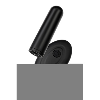 RealStick CALIBER uzaktan kumandalı vibro mermi, siyah