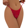 Kadın 3lü Dantel String - Tanga BC0041