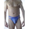 Erkek Mavi Tül Fantezi Tanga İç Çamaşırı