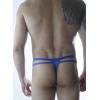 Erkek Mavi Tül Fantezi Tanga İç Çamaşırı