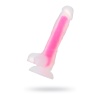 Beyond by Toyfa Tony Glow  Gece Parlayan Dildo, Silikon,Şeffaf , 20 cm