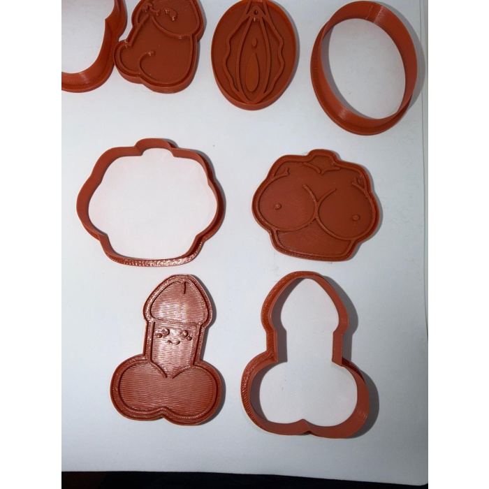 Penis & Meme Şeklinde Kurabiye Kalıbı – Mutfağın En Yaramaz Malzemesi!