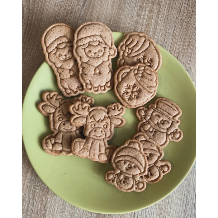 Yılbaşı Temalı Kurabiye Kalıbı – Yeni Yıla Tatlı Bir Başlangıç için