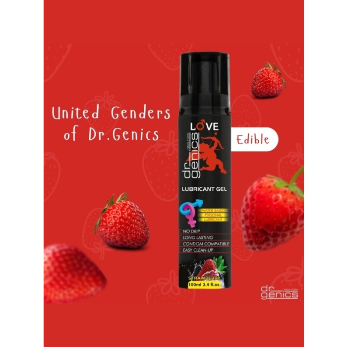 Dr Genics Lubrican Gel (Kayganlaştırıcı Jel) Çilek 100mg