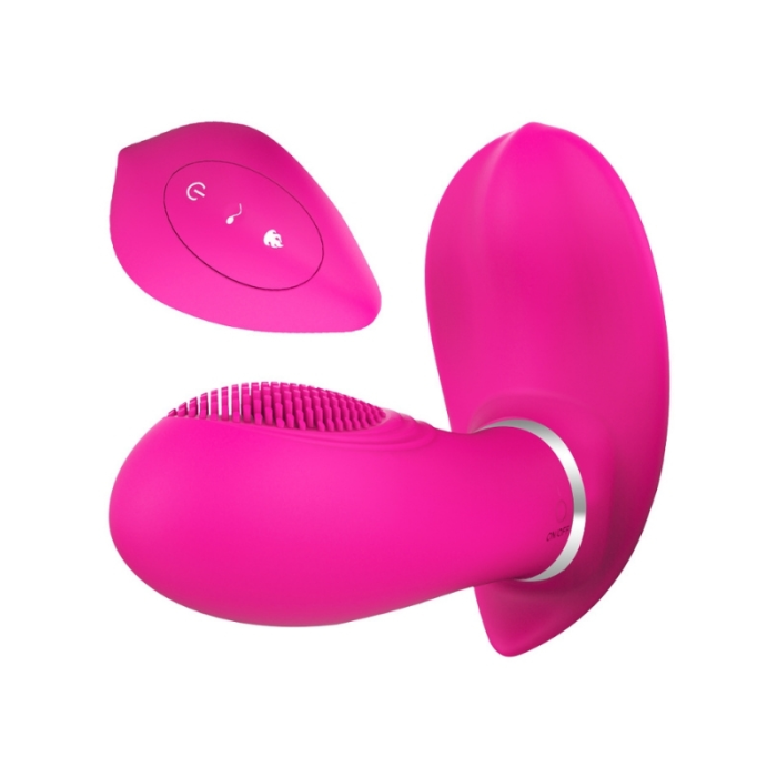 Censan Uzaktan Kumandalı Külot İçi USB Şarjlı Ultra Lux Teknolojik Vibratör – Sessiz, Su Geçirmez, Giyilebilir Tasarım Pembe