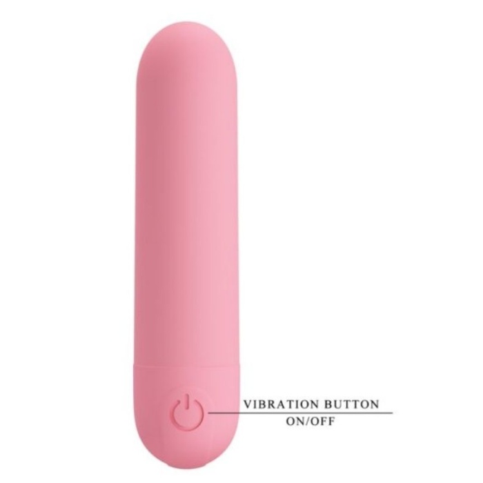 Censan Stefan Mini Massager Bullet Vibratör Pembe